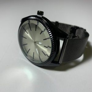 Men's Quartz Analog Dial Wrist Watch Steel Strap